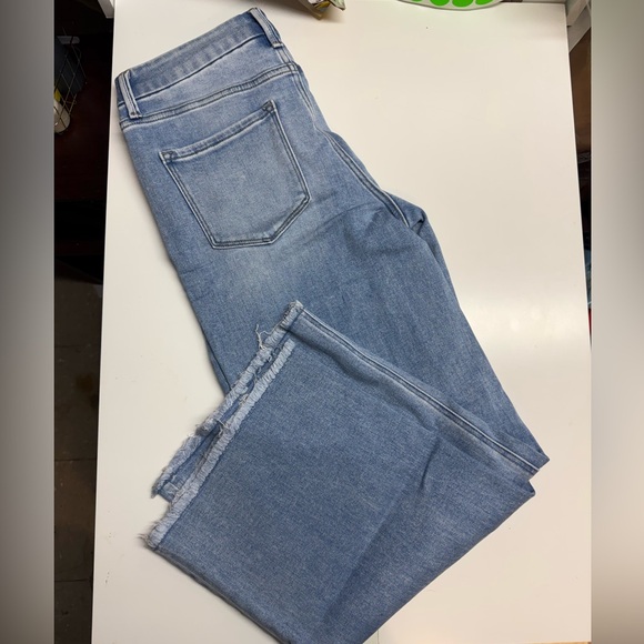 NWT Flying Monkey Wide Leg High Rise Jeans Light Wash - Picture 4 of 4